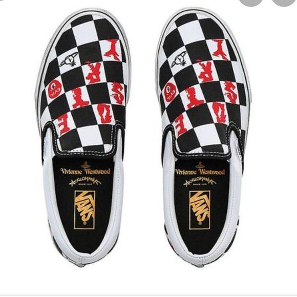 Vans X Vivienne Westwood Classic Slip On Shoe - Picture 3 of 12